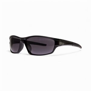 ASOS AJ Morgan black retro wraparound matrix sunglasses